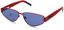 Tommy Hilfiger TJ 0006/S Gafas de Sol, Rojo, 60 Unisex Adulto