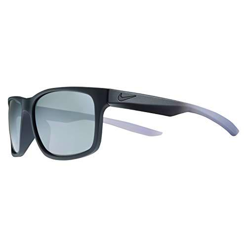 NIKE Essential Chaser EV0999 Gafas de sol, Plateado (Mt Blk/Cl Gr W/Gry Sil Fl)