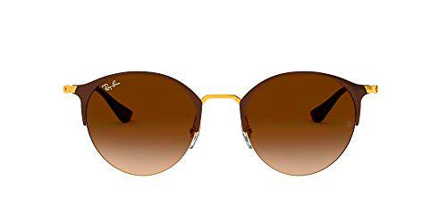 Ray-Ban 3578 Gafas de Sol, Gold Top Brown, 51 Unisex-Adulto