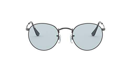 Ray-Ban Round Metal Lentes oscuros, Gunmetal (004/T3)