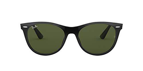 Ray-Ban 0RB2185 Gafas de Sol, Negro, 55 Unisex