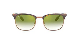 Ray-Ban 0RB3538 9074W0 53 Gafas de Sol, Copper On Top Havana, Unisex