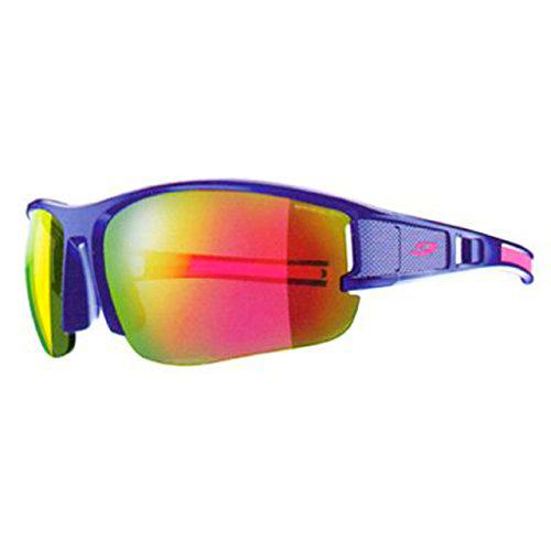 Julbo j4881112 Gafas de Sol Hombre, Azul/Rosa