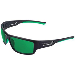 Cairn Fluide - Gafas de Sol, Mat Midnight Vivid Green, Large