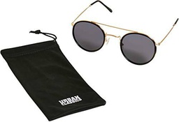 Urban Classics Sunglasses Palermo Gafas, Black/Gold