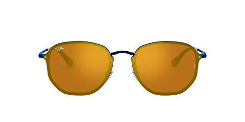 Ray-Ban 3579n Gafas de sol, Blue, 58 Unisex-Adulto