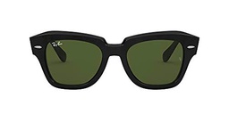 Ray-Ban 0RB2186 Gafas, Black, 52 Unisex Adulto