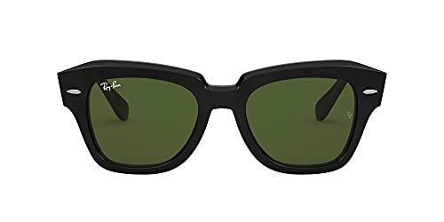 Ray-Ban 0RB2186 Gafas, Black, 52 Unisex Adulto