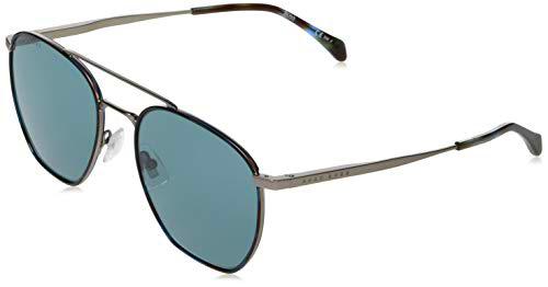 BOSS 1090/S, Gafas de Sol Hombre, rutenio Opaco, 57