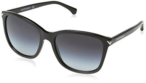 Emporio Armani 50178G Gafas de Sol, Black, 56 para Mujer