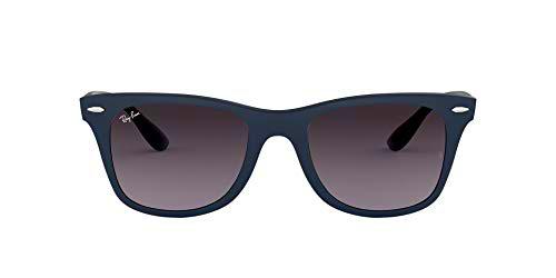 Ray-Ban 0rb4195 63318g 52 Gafas de Sol, Matte Blue, Hombre