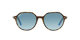 Ray-Ban 0RB2195-13163M-55 Gafas, Havana ON Light Blue