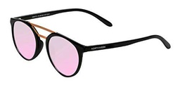 NORTHWEEK Kate Catalina Gafas, Negro con Dorado, Adulto Unisex Adulto