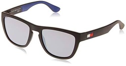 Tommy Hilfiger TH 1557/S Gafas de sol, Negro (MTT BLACK)