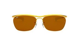 Ray-Ban 0RB3619 Gafas, Legend Gold, 60 Unisex