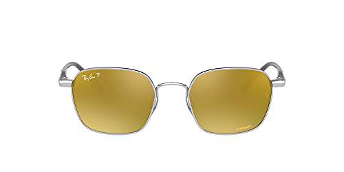 Ray-Ban 0RB3664CH Lentes Oscuros, Silver, 50 Unisex