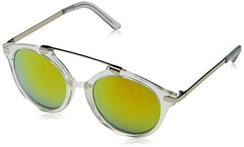 Eyelevel Harley Gafas de sol, Transparente (Clear/Yellow Mirror)