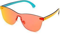 Paloalto Sunglasses p25.6 Gafas de Sol Unisex, Rojo