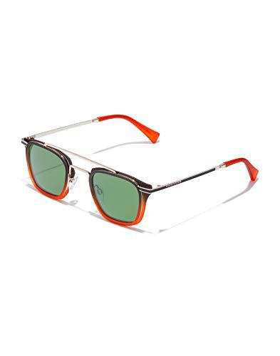 HAWKERS RUSHHOUR Gafas de Sol, Green, Talla única Unisex Adulto