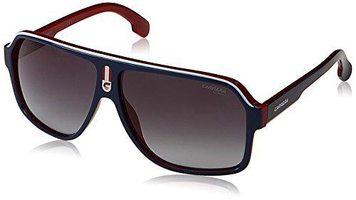 Carrera 1001/S 9O 8RU Gafas de Sol, Azul (Bluee REDWHTE/Dark Grey SF)