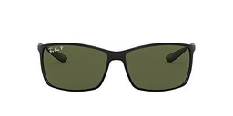 Ray-Ban Liteforce Gafas de Sol, Matte Black, 61 para Hombre