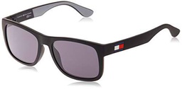 Tommy Hilfiger TH 1556/S, Gafas de sol Hombre, Schwarz (BLACKGREY), 56