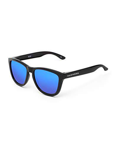 HAWKERS One Gafas de Sol, Diamond Black · Sky, Talla única Unisex Adulto