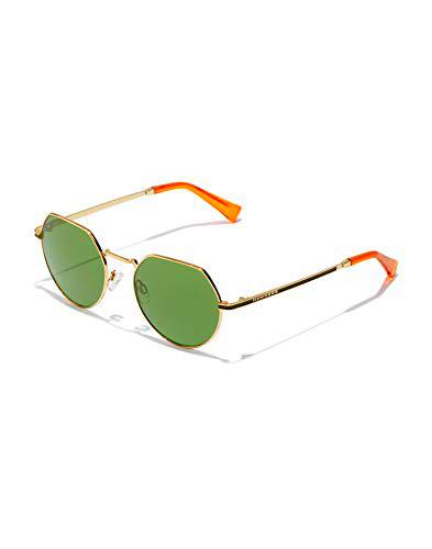 HAWKERS Aura Gafas de Sol, Green, Talla única Unisex Adulto