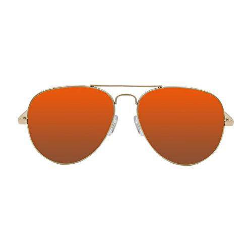 Ocean Sunglasses Banila Aviator - Gafas de Sol metálicas -Montura : Dorada