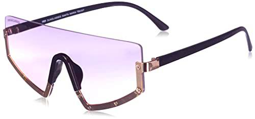 Urban Classics Sunglasses Santa Maria Gafas, Negro/Dorado