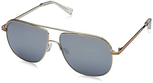 HAWKERS Teardrop Gafas de Sol, Silver Chrome, Talla única Unisex Adulto