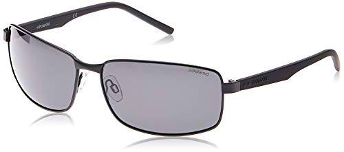 Polaroid PLD 2045/S M9 807 63 Gafas de Sol, Negro (Black/Grey Pz), Hombre