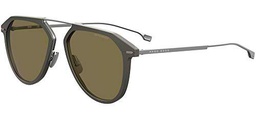 BOSS 1135/S, Gafas de Sol Hombre, Grigio Opaco, 55