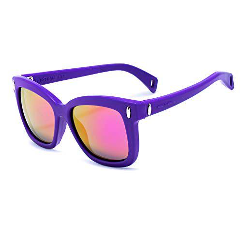 italia independent 0011-017-000 Gafas de Sol, Morado