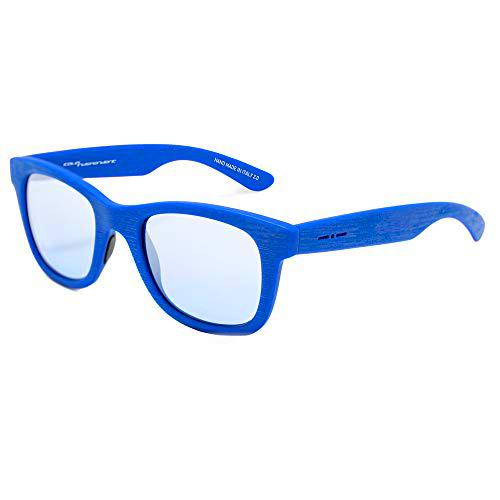 italia independent 0090W3-022-000 Gafas de Sol, Azul, 50 Unisex