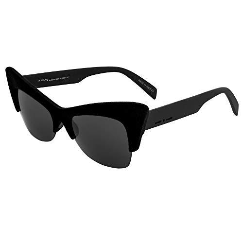 italia independent 0908V-009-000 Gafas de Sol, Negro