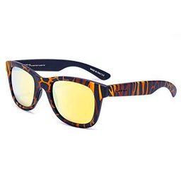 italia independent 0090-ZEF-044 Gafas de Sol, Naranja, 50 Unisex