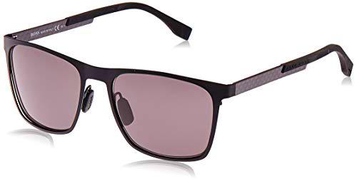 BOSS 0732/S Y1 Gafas de Sol, Negro (Matte Black Carbon/Grey)