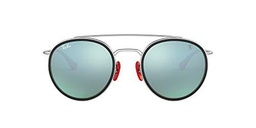 Ray-Ban 0RB3647M Gafas de sol, Silver, 51 para Hombre