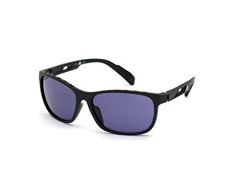 adidas SP0014 Gafas, Matte Black/Smoke, 62 para Hombre