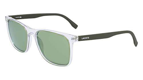 Lacoste L882S-317 Gafas, Crystal/Khaki, 55/18/145 para Hombre