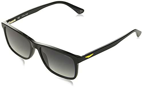 POLICE Origins LITE 4 Sunglasses, Shiny Black, 57