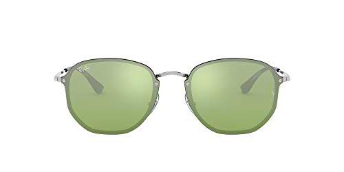 Ray-Ban 3579n Gafas de Sol, Silver, 58 Unisex-Adulto