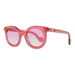 MONCLER ML0015 75Z 51 Gafas de Sol, Rosa (Fucsia Luc/Viola Grad Unisex Adulto