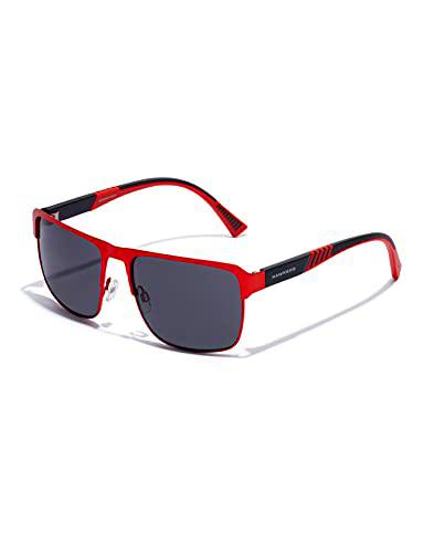 HAWKERS REETZY Gafas de Sol, Red Dark, Talla única Unisex Adulto