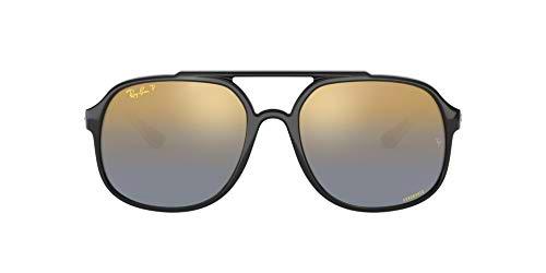 Ray-Ban 0RB4312CH Gafas de sol, Black, 56 para Hombre