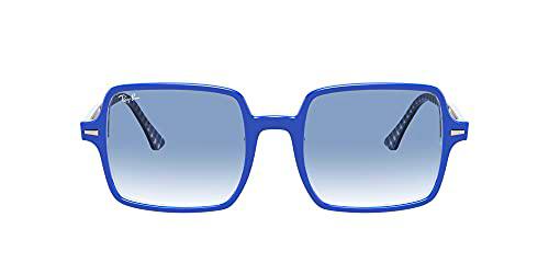 Ray-Ban 0RB1973 Gafas, Blue ON Vichy Blue/White, 53 Unisex