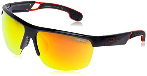 Carrera 4005/S 7F 807 65 Gafas de sol, Negro (Black/Rd Red), Hombre