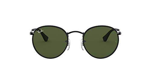 Ray-Ban 3475q Gafas de sol, Leather Black, 50 para Hombre