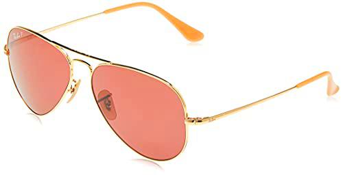 Ray-Ban Aviator Metal II Gafas, Oro, 62 Unisex Adulto